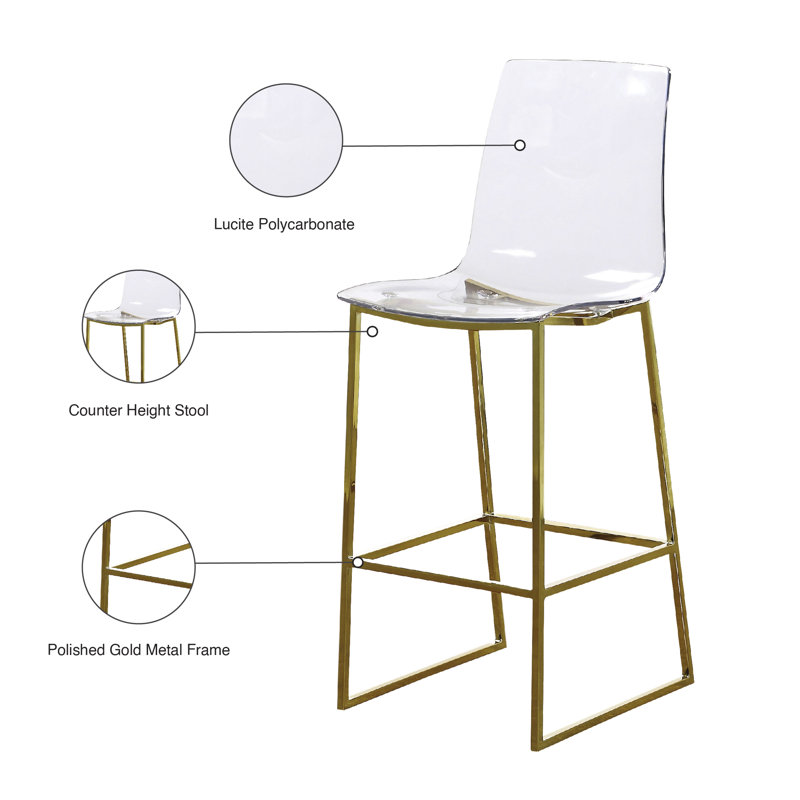 Mercer41 Cayden 27.5'' Stool & Reviews Wayfair